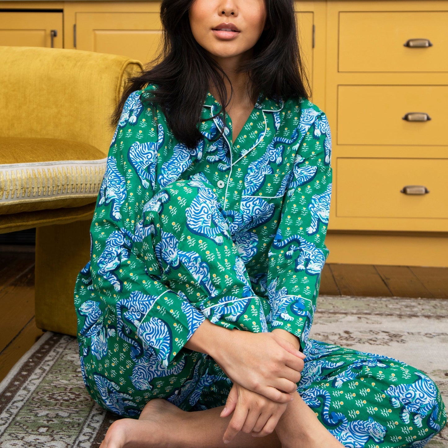 Printfresh Tiger Queen Long PJs