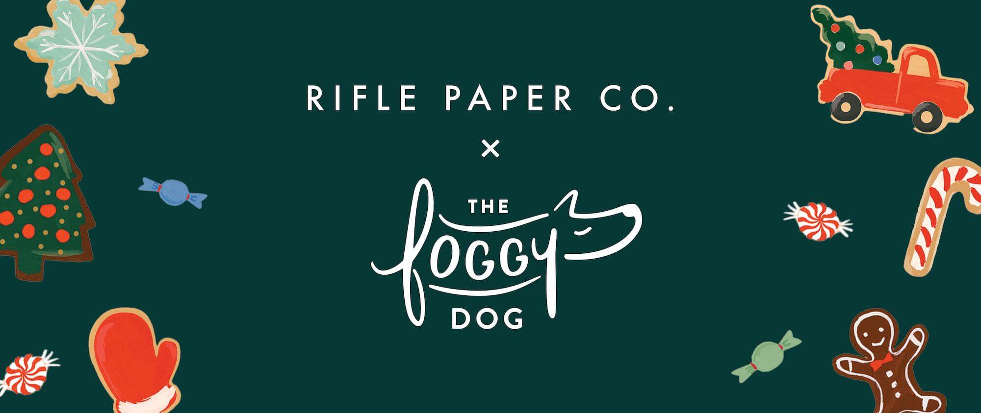 Rifle Paper Co. x The Foggy Dog Holiday Collection