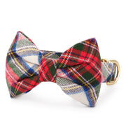 Regent Plaid Flannel Bow Tie Collar