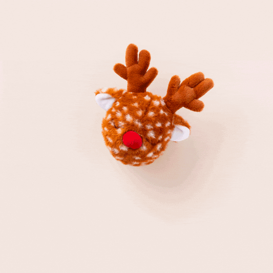 Reindeer 2-in-1 Bounce Dog Toy view 2
