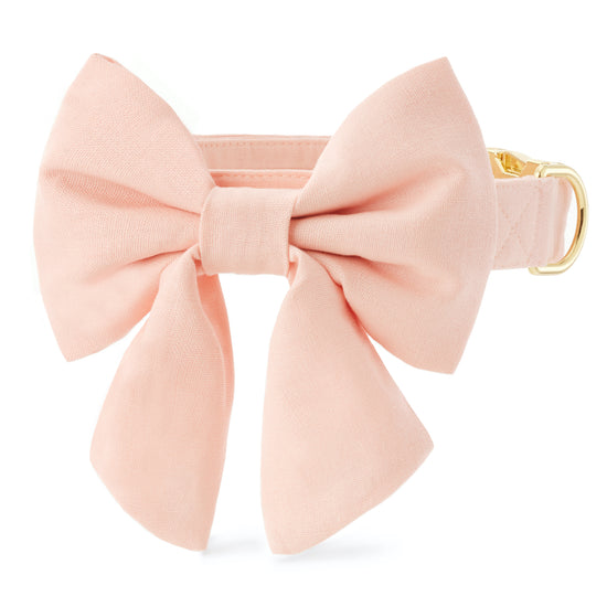 Rose Bud Lady Bow Collar from The Foggy Dog