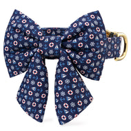 Sail Away Lady Bow Collar from The Foggy Dog