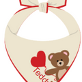 Teddy Bear Applique Dog Bandana