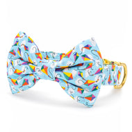 Sky's the Limit Bow Tie Collar from The Foggy Dog