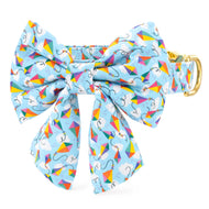 Sky's the Limit Lady Bow Collar from The Foggy Dog