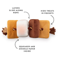 S’more Interactive Snuffle Dog Toy from The Foggy Dog