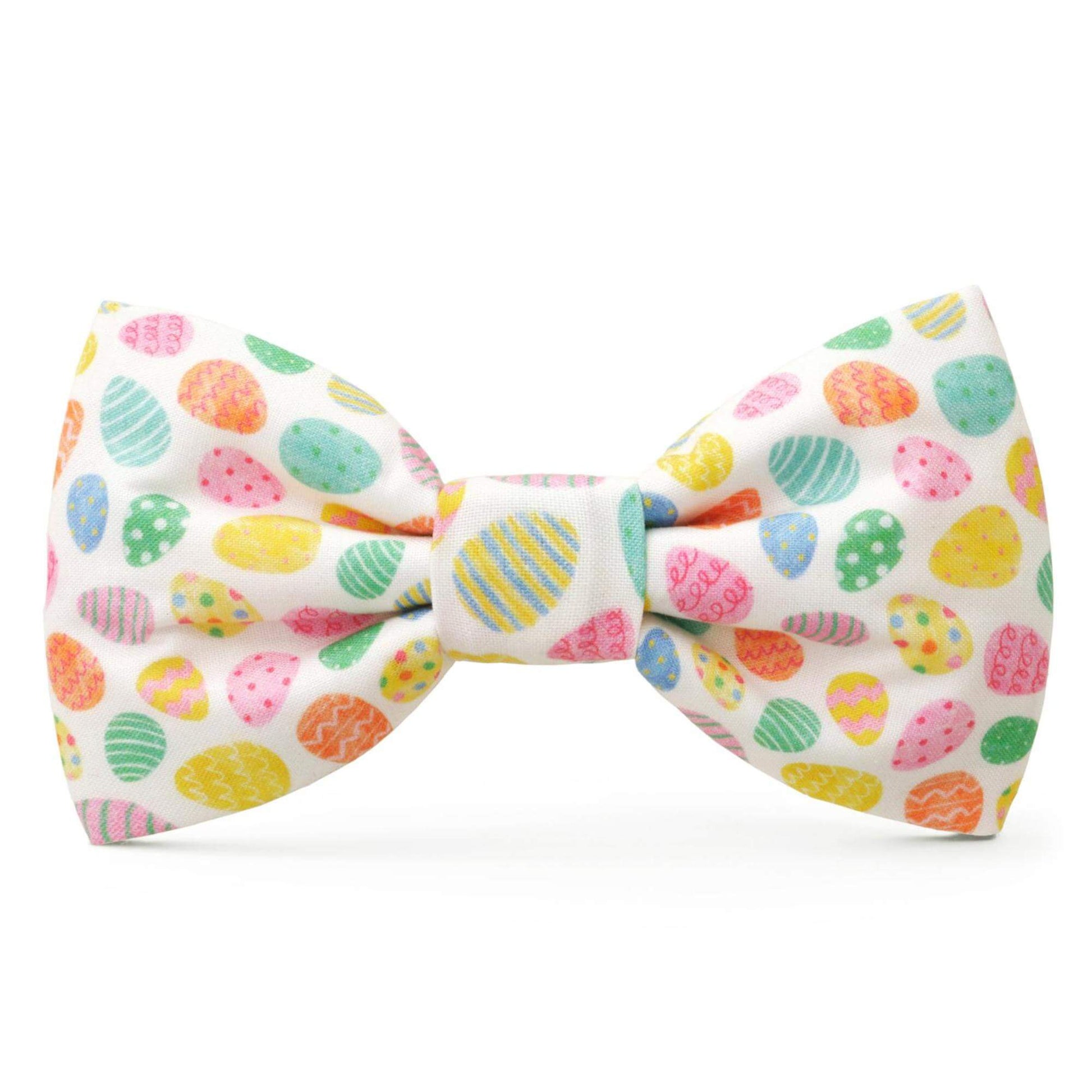 Easter Eggs Dog Bow Tie from The Foggy Dog