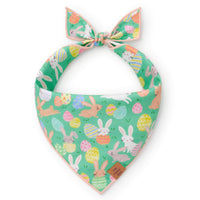 Hoppy Easter Reversible Dog Bandana from The Foggy Dog