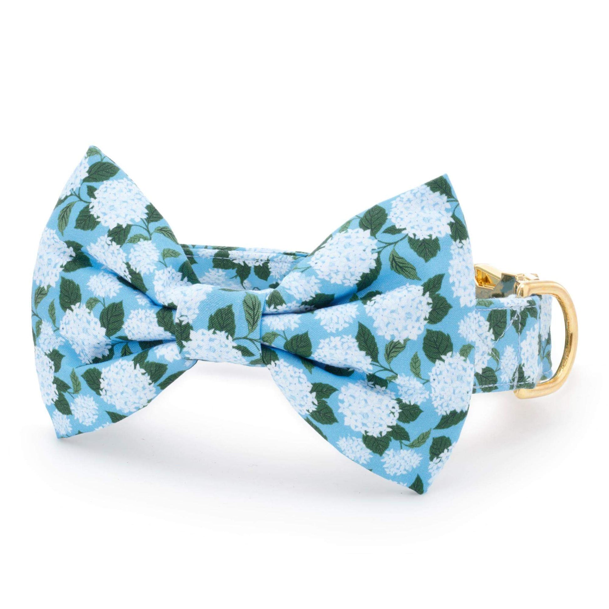 Hydrangea Bow Tie Collar from The Foggy Dog