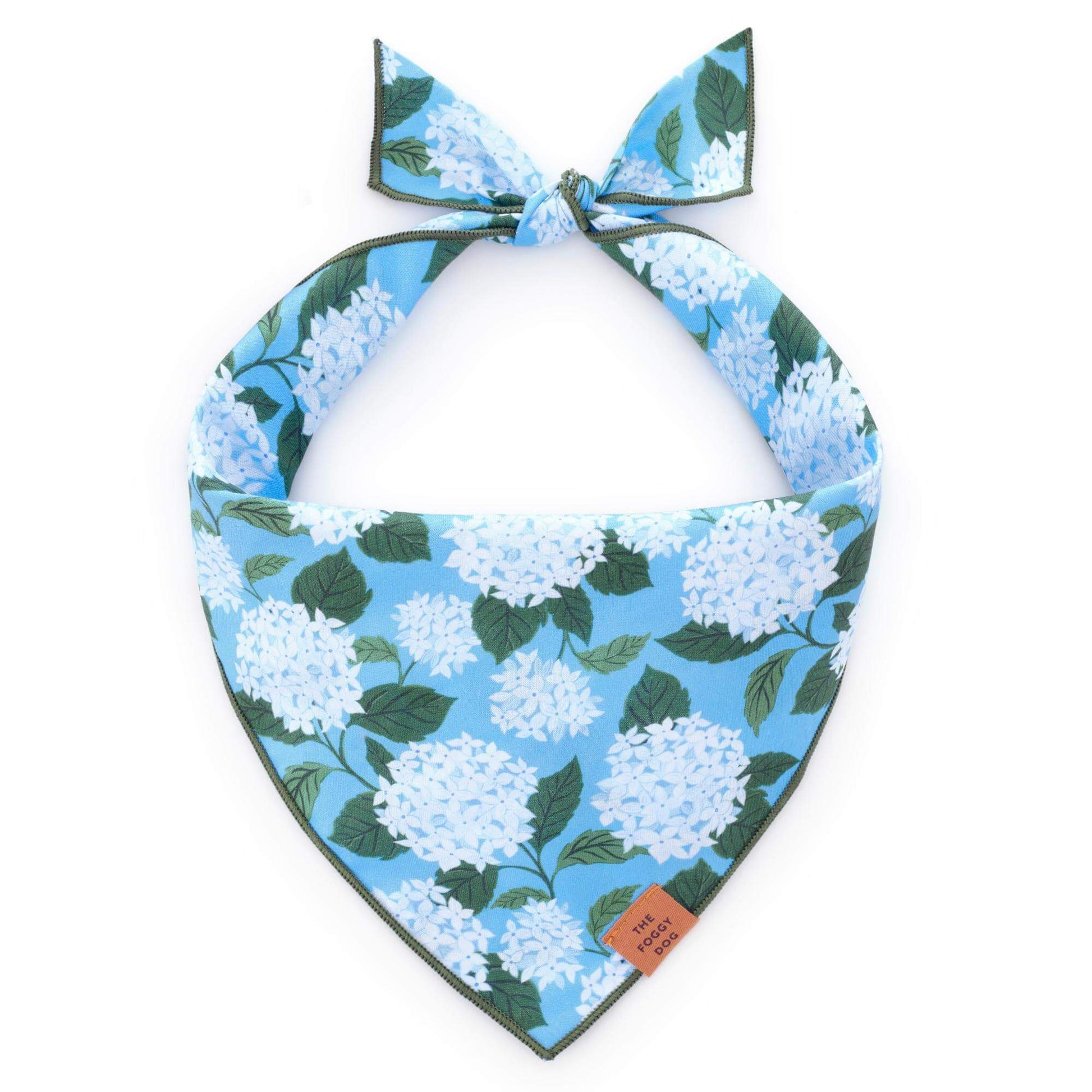 Hydrangea Dog Bandana from The Foggy Dog
