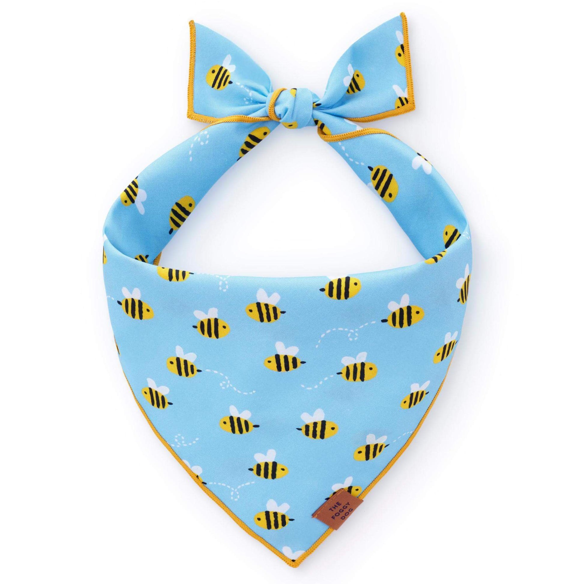 Sweet as Can Bee Dog Bandana from The Foggy Dog