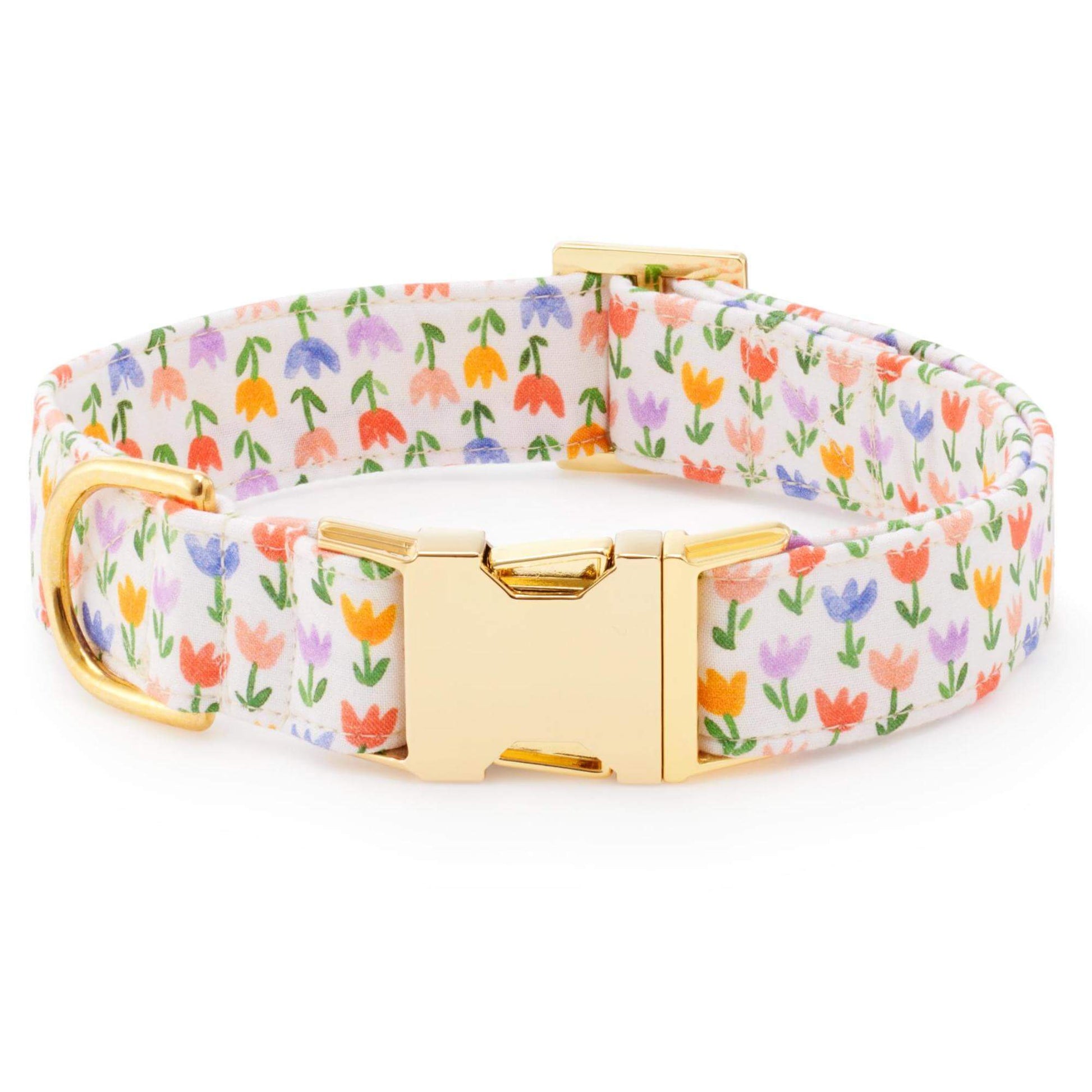Tulip Garden Dog Collar from The Foggy Dog