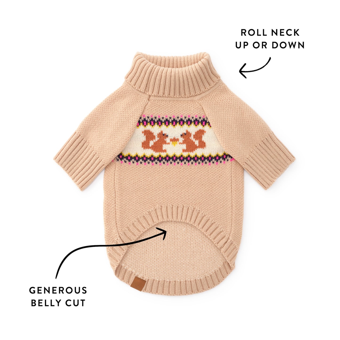 Squirrel Dog Sweater from The Foggy Dog