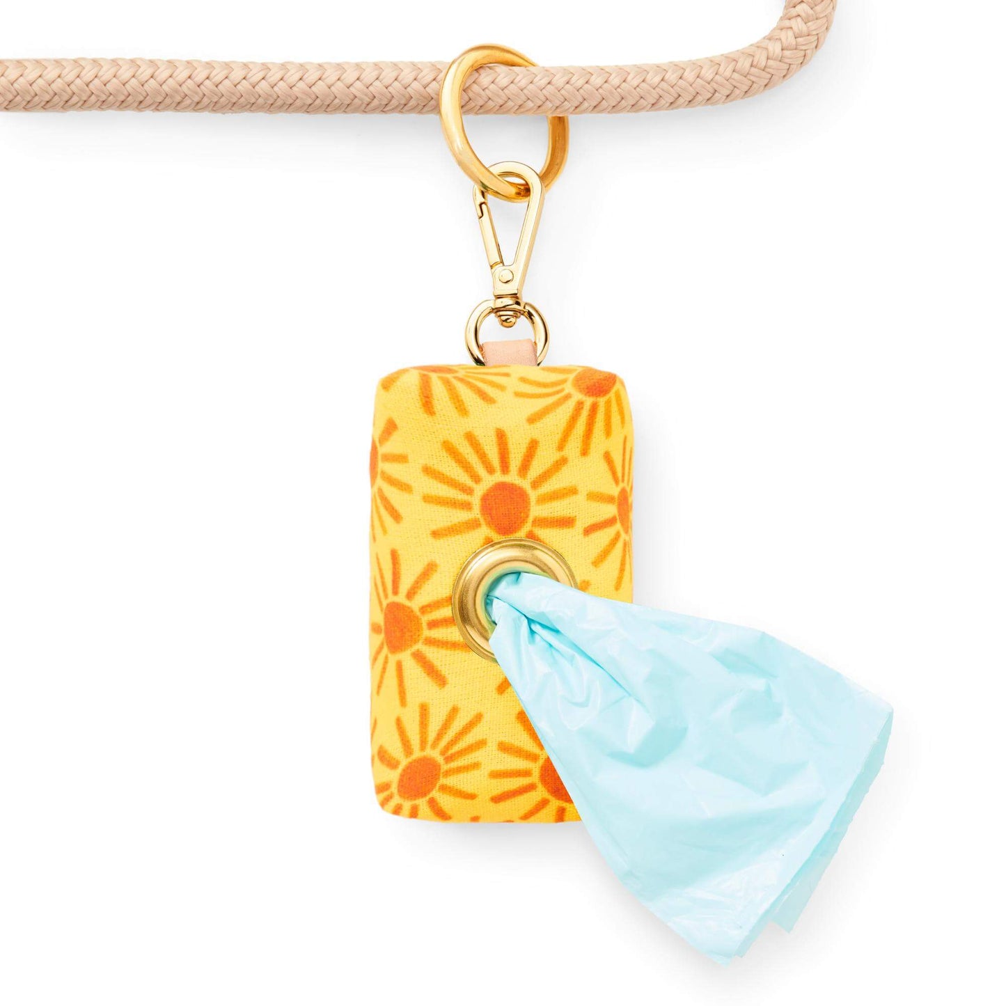 Here Comes the Sun Waste Bag Holder from The Foggy Dog