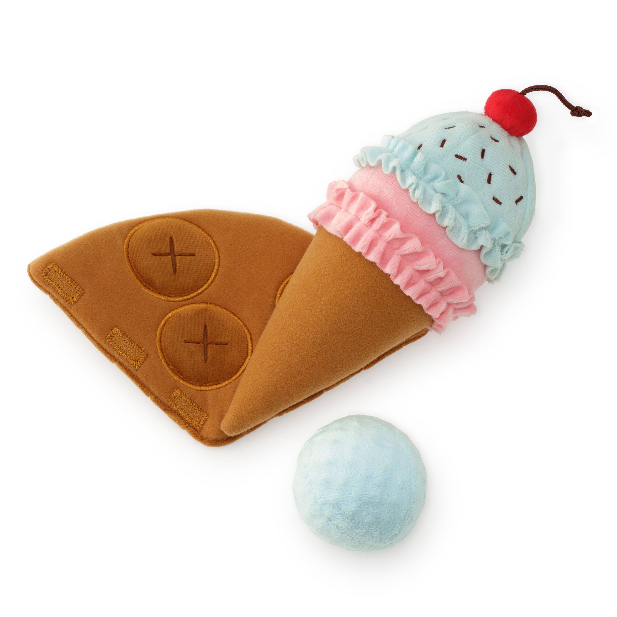 Ice Cream Interactive Snuffle Dog Toy – The Foggy Dog