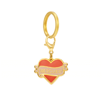 Rescued With Love Collar Charm from The Foggy Dog