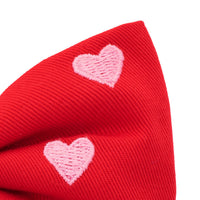 Hearts Embroidered from The Foggy Dog