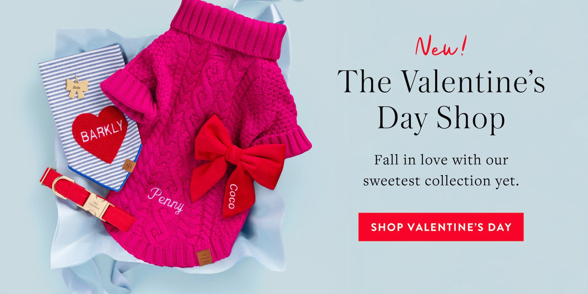 The Valentine's Day Shop at The Foggy Dog