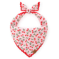 Cherry Jubilee Dog Bandana from The Foggy Dog