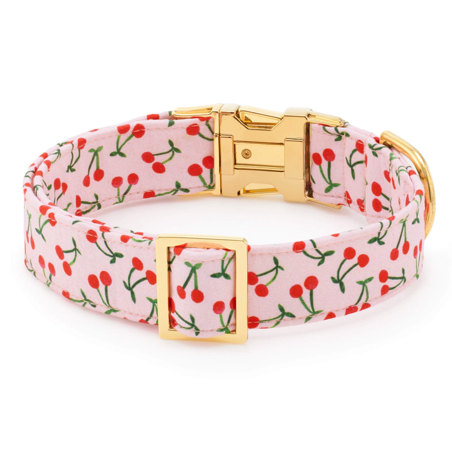Cherry Jubilee Dog Collar from The Foggy Dog