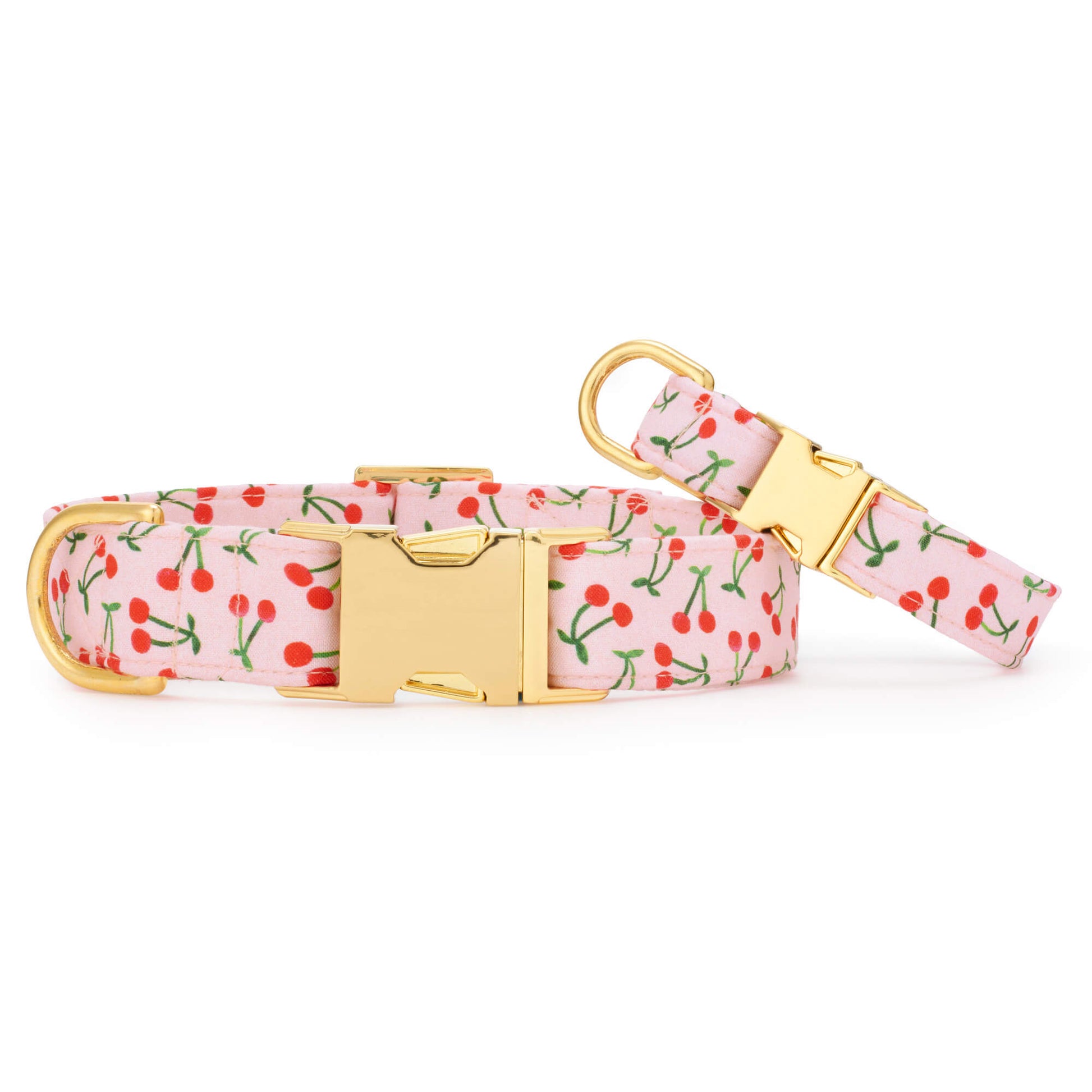 Cherry Jubilee Dog Collar from The Foggy Dog