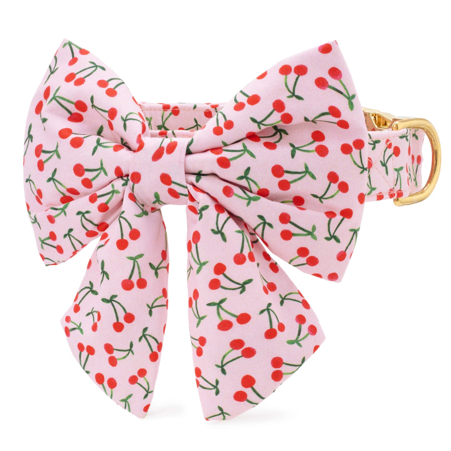 Cherry Jubilee Lady Bow Collar from The Foggy Dog