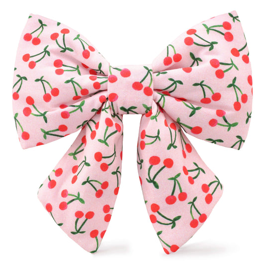 Cherry Jubilee Lady Dog Bow from The Foggy Dog