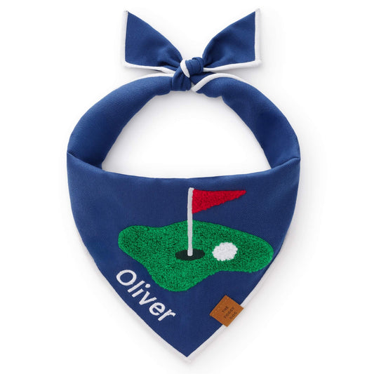 Golf Applique Dog Bandana from The Foggy Dog