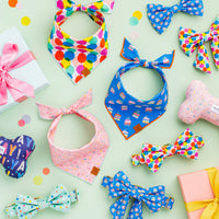 Confetti Dots Dog Collar view 6