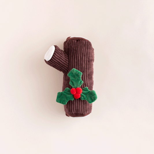Yule Log Interactive Snuffle Dog Toy from The Foggy Dog