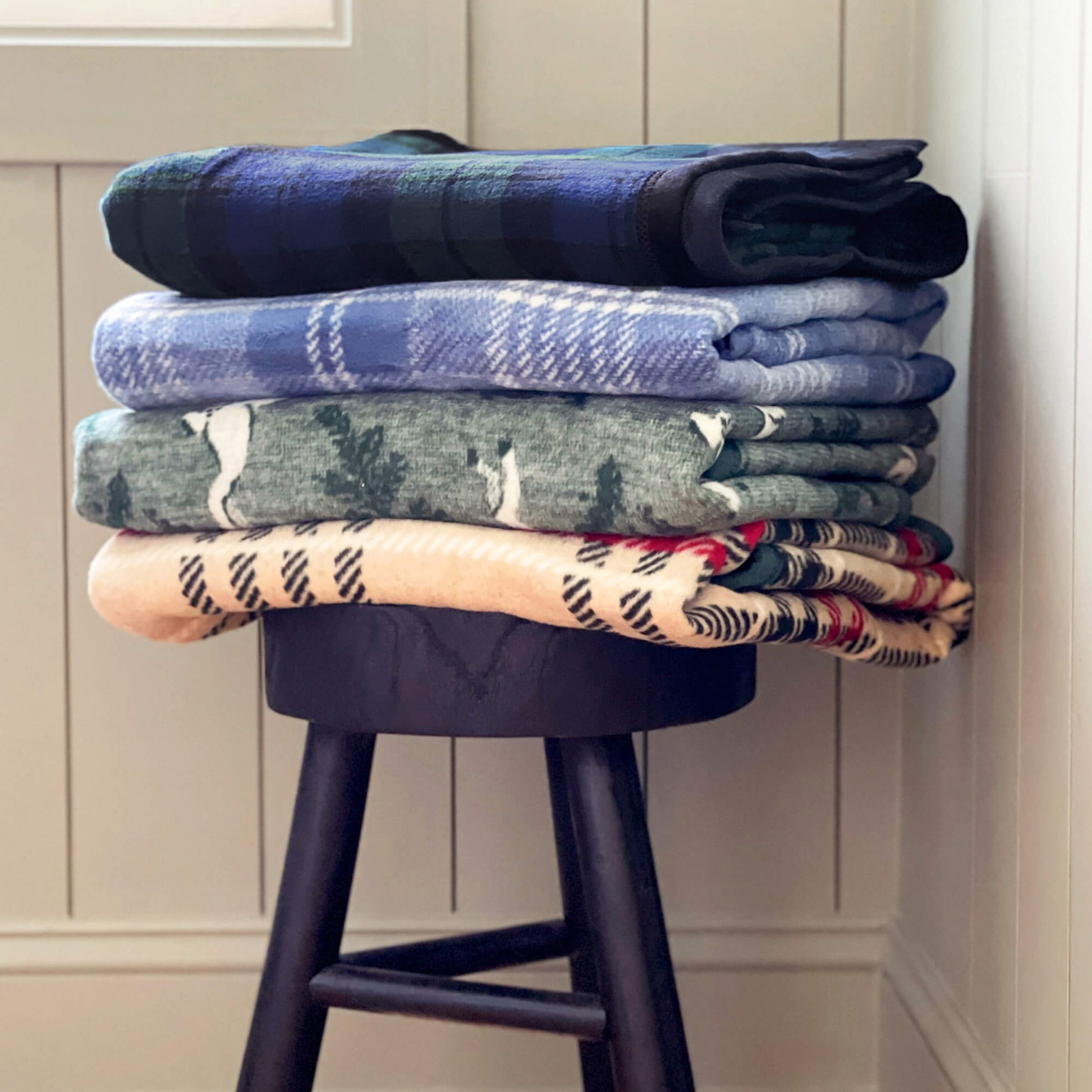 ChappyWrap x TFD Pumpkin Spice Plaid Dog Blanket view 7