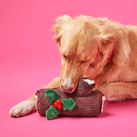 Yule Log Interactive Snuffle Dog Toy from The Foggy Dog