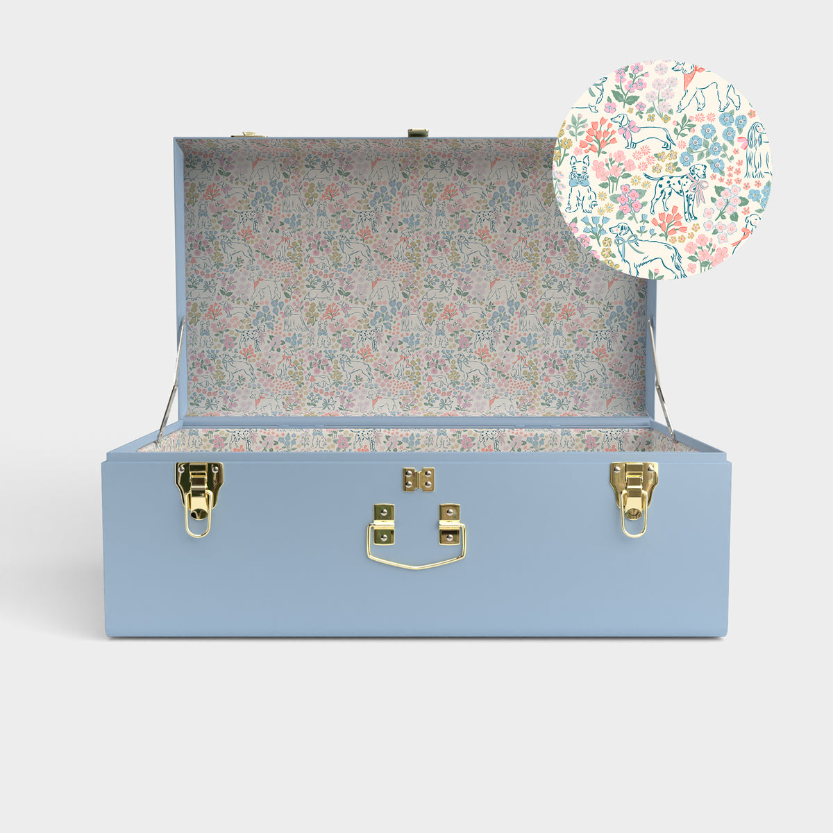 Grand Trunk - Pretty as a Pup - Light Blue, from The Foggy Dog