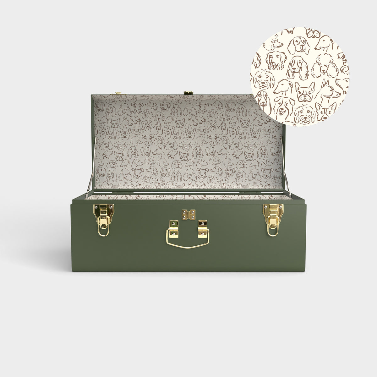 Petite Trunk - Best in Show - Green, from The Foggy Dog