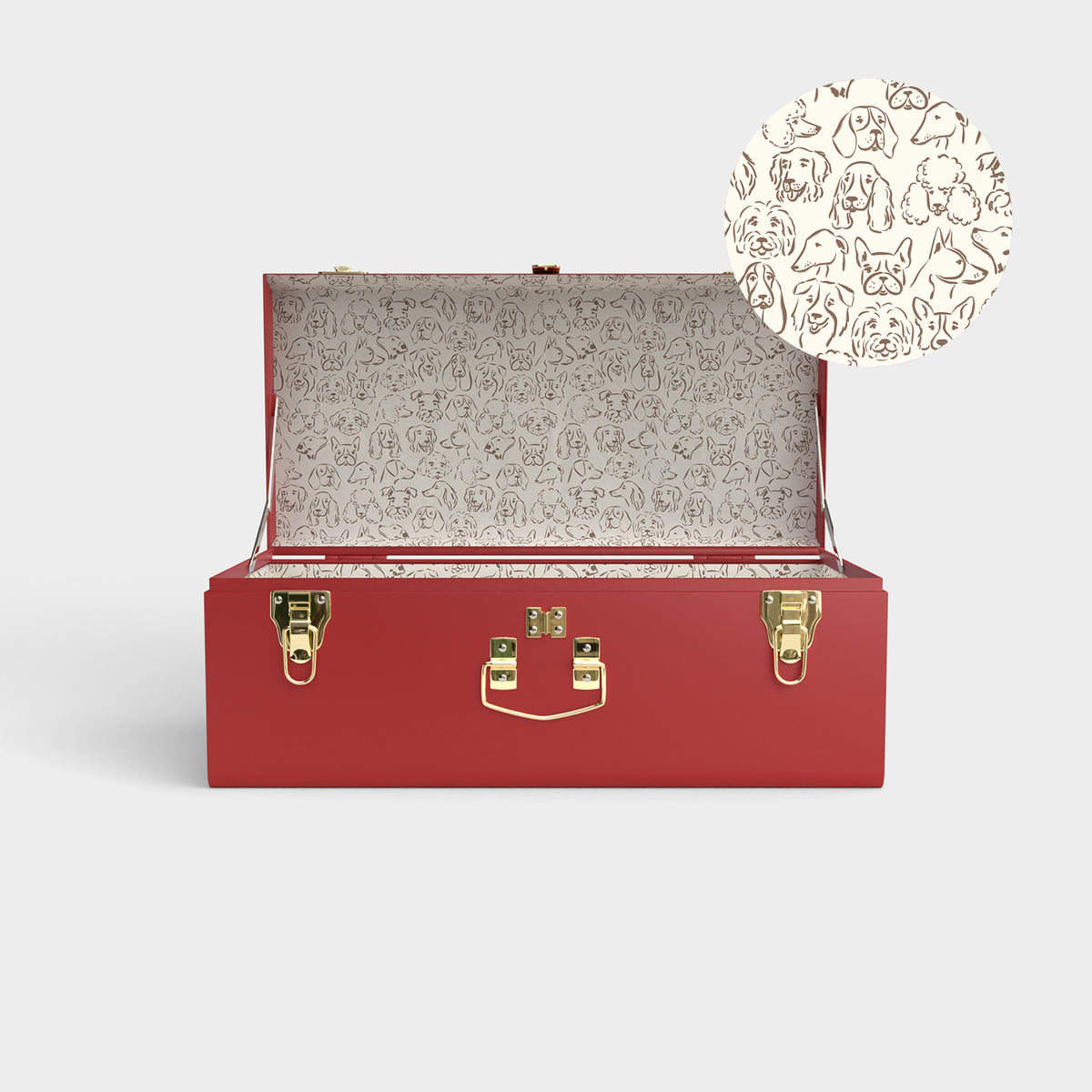 Petite Trunk - Best in Show - Red, from The Foggy Dog