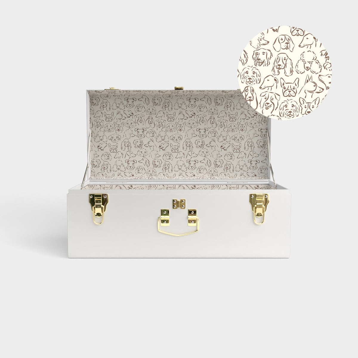 Petite Trunk - Best in Show - White, from The Foggy Dog