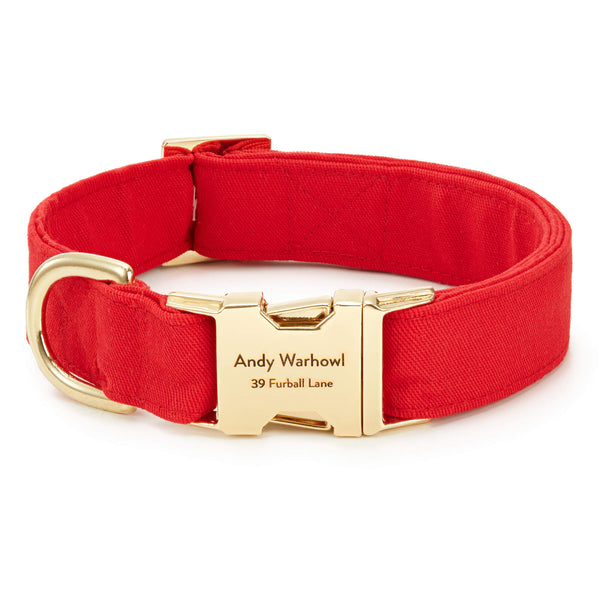 Ruby Dog Collar – The Foggy Dog