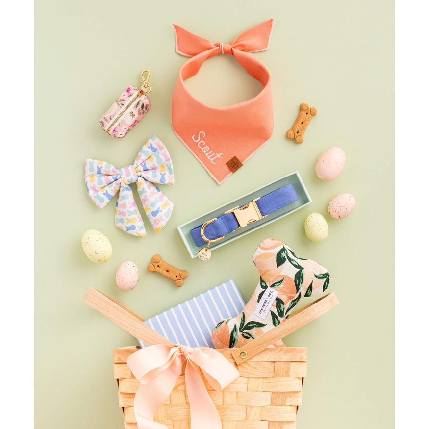 Peaches and Cream Dog Squeaky Toy The Foggy Dog