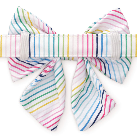 TFD x Simplified® Happy Stripe Lady Bow Collar