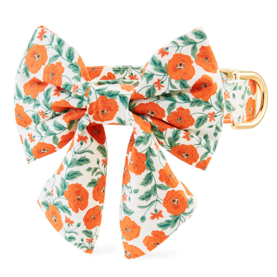 Poppies Lady Bow Collar