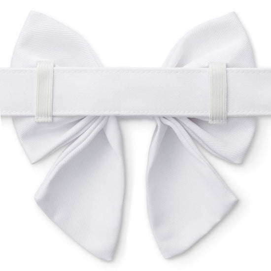 White Lady Bow Collar from The Foggy Dog