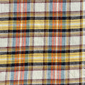 Cornucopia Plaid Flannel Dog Bandana