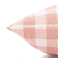 Blush Pink Gingham Check Dog Bed from The Foggy Dog 