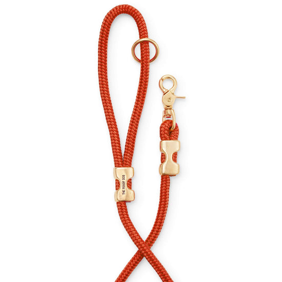 Cider Marine Rope Dog Leash (Standard/Petite) from The Foggy Dog 