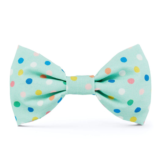 Confetti Dots Dog Bow Tie from The Foggy Dog 