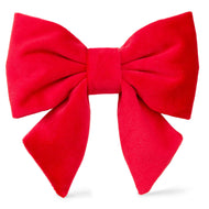 Cranberry Velvet Lady Dog Bow from The Foggy Dog Small 