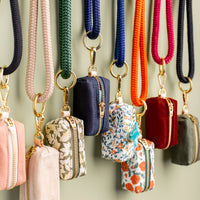 Wine Waxed Canvas Waste Bag Dispenser from The Foggy Dog