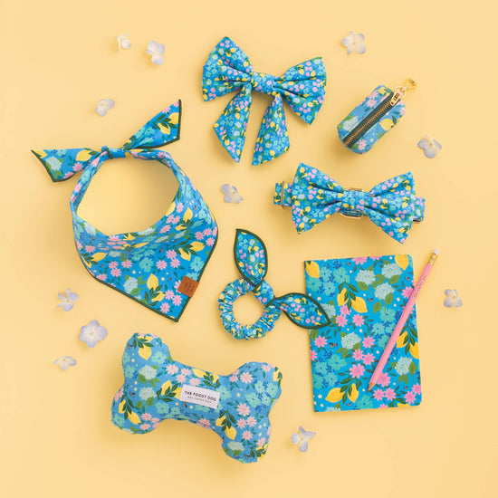 TFD x Simplified® Bees in Bloom Lady Dog Bow