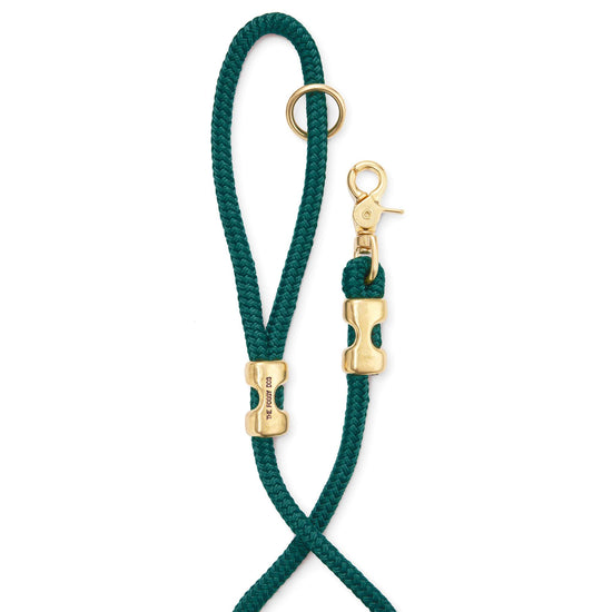 Evergreen Marine Rope Dog Leash (Standard/Petite) from The Foggy Dog 