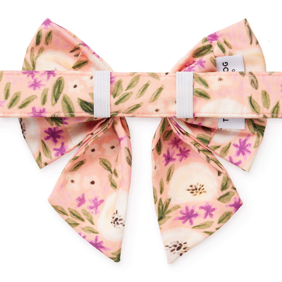 Harper Floral Lady Bow Collar from The Foggy Dog 